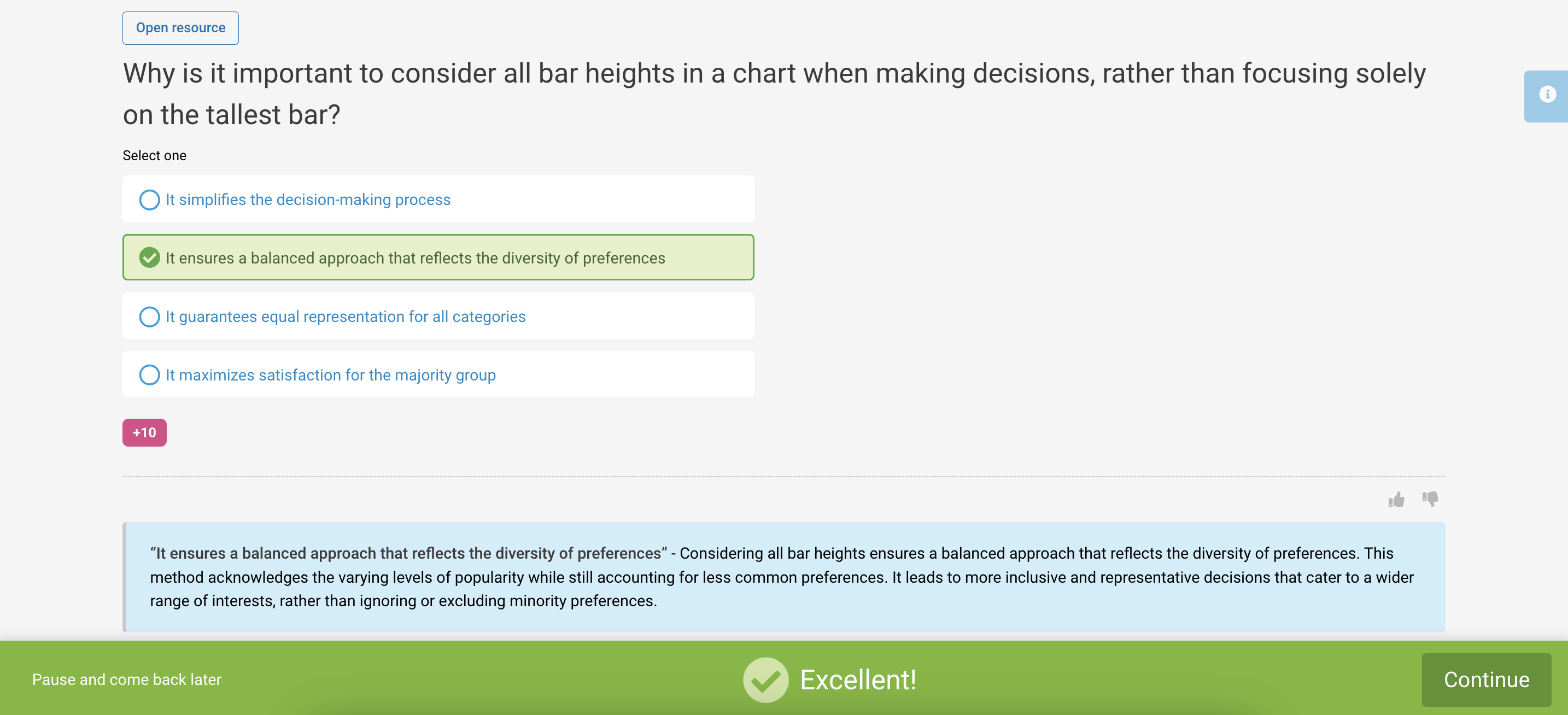 Question and answer pair with explanation.,