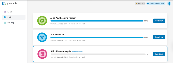 Progress Tracking